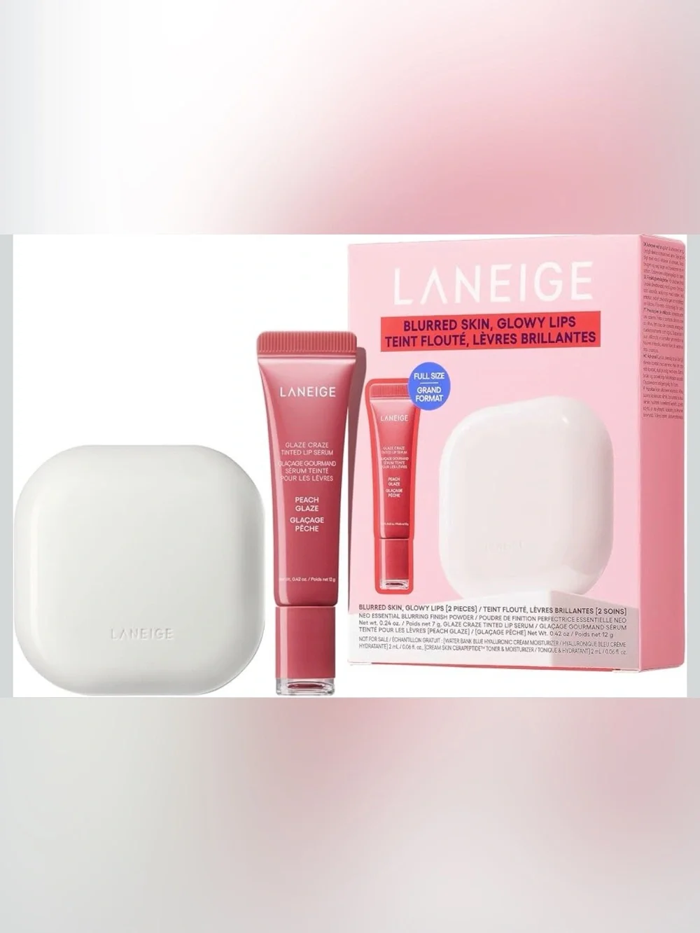LANEIGE Glaze Craze Tinted Lip Serum: Hydrating Lip Serum for Glossy, Nourished
